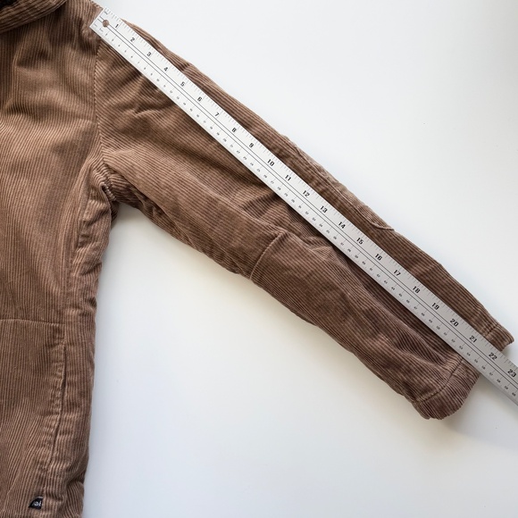 L.E.I Corduroy Sherpa Lined Jacket Light Brown Size Medium - Picture 10 of 14